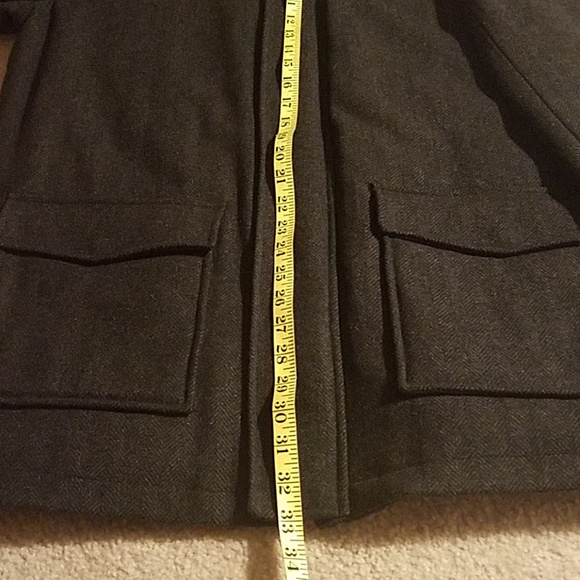 Mens Wool Coat - Picture 5 of 7